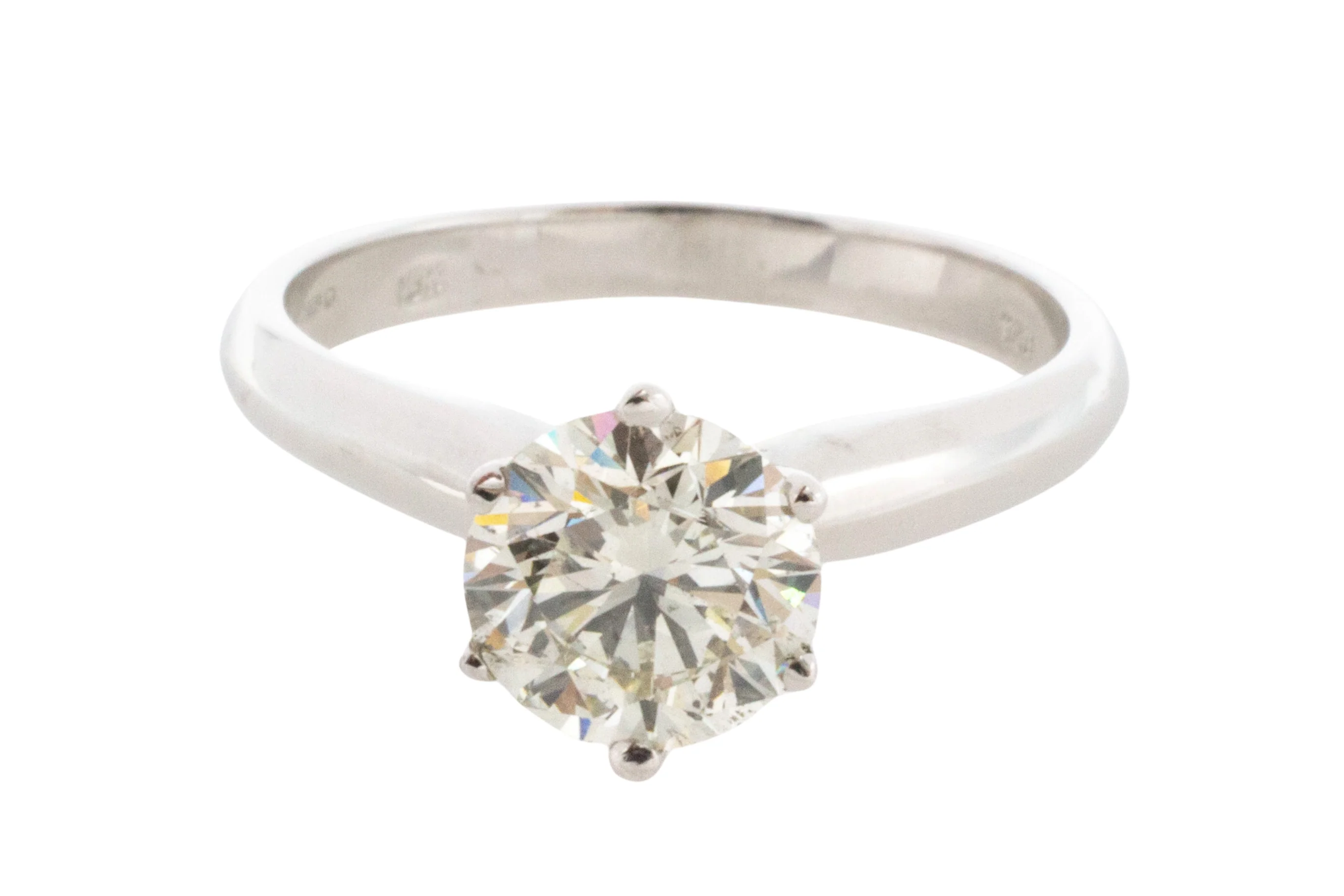 1.50 carat brilliant cut diamond solitaire ring - Image 5