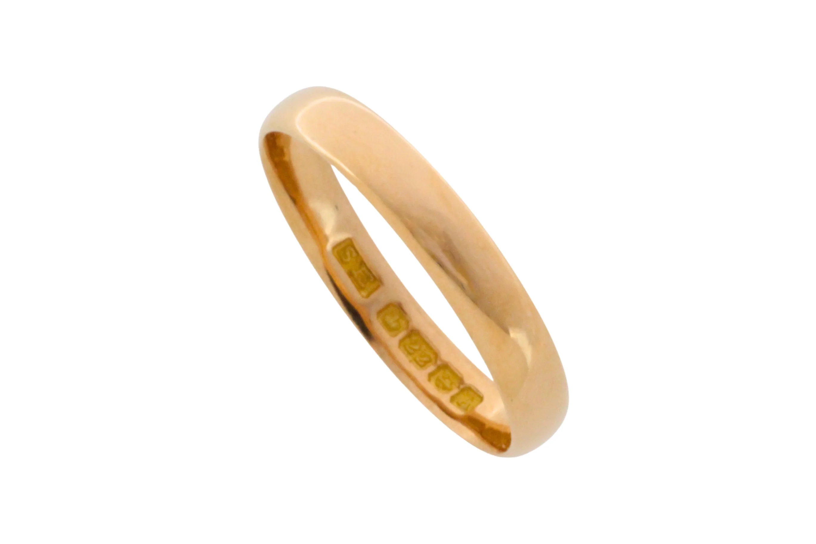 22 carat gold wedding band from 1925 - Image 2