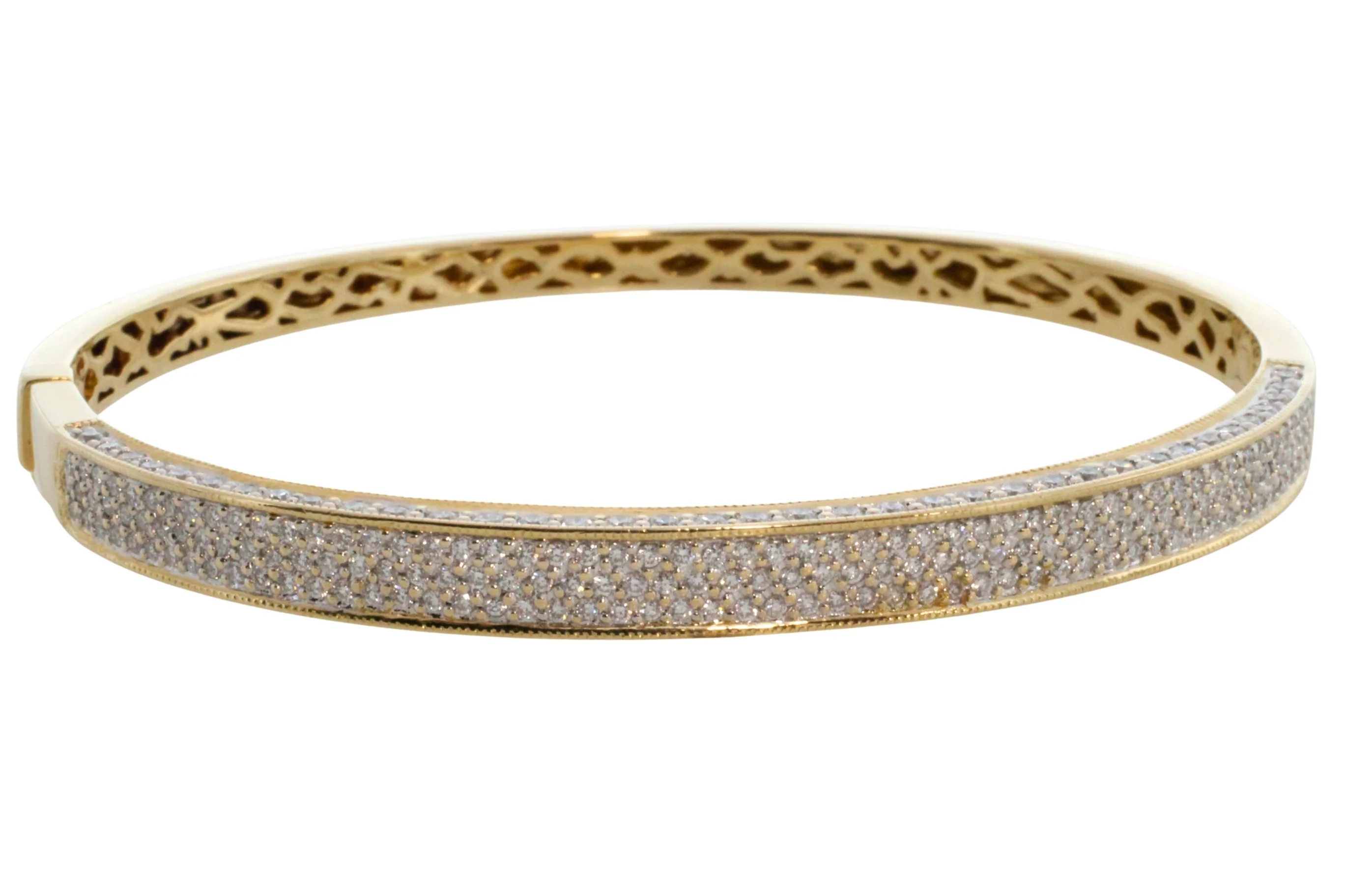 Diamond bracelet in 14 carat gold - Image 5