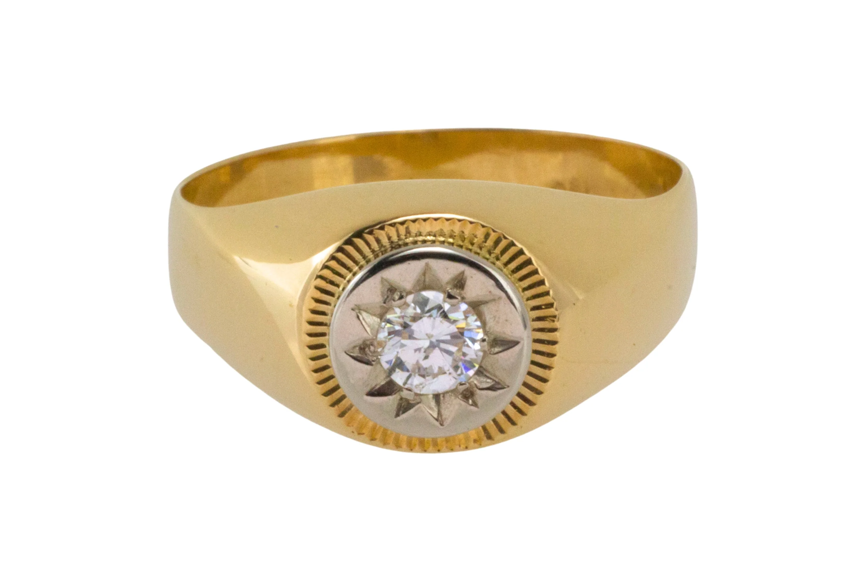 Diamond ring in 18 carat gold