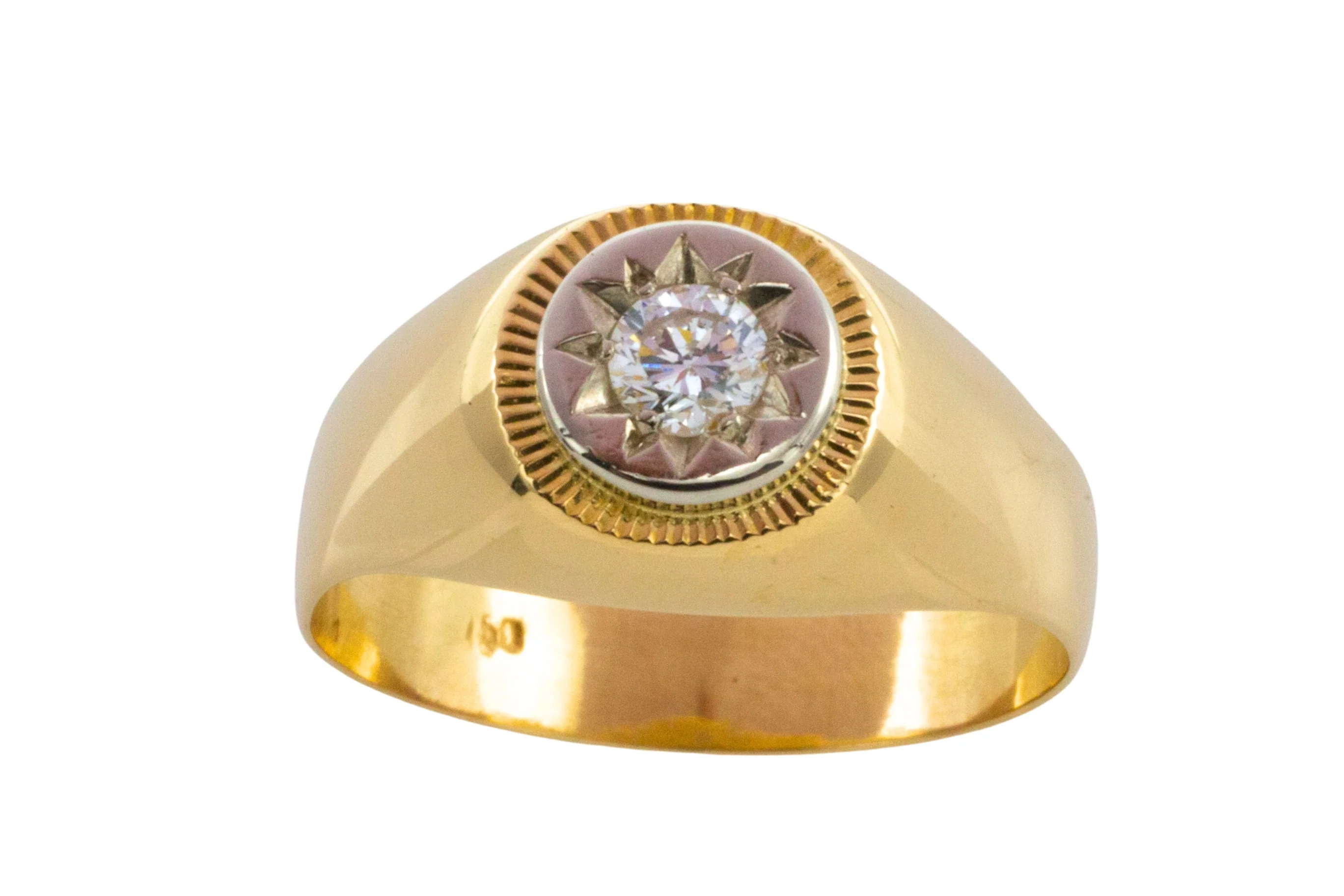 Diamond ring in 18 carat gold - Image 2