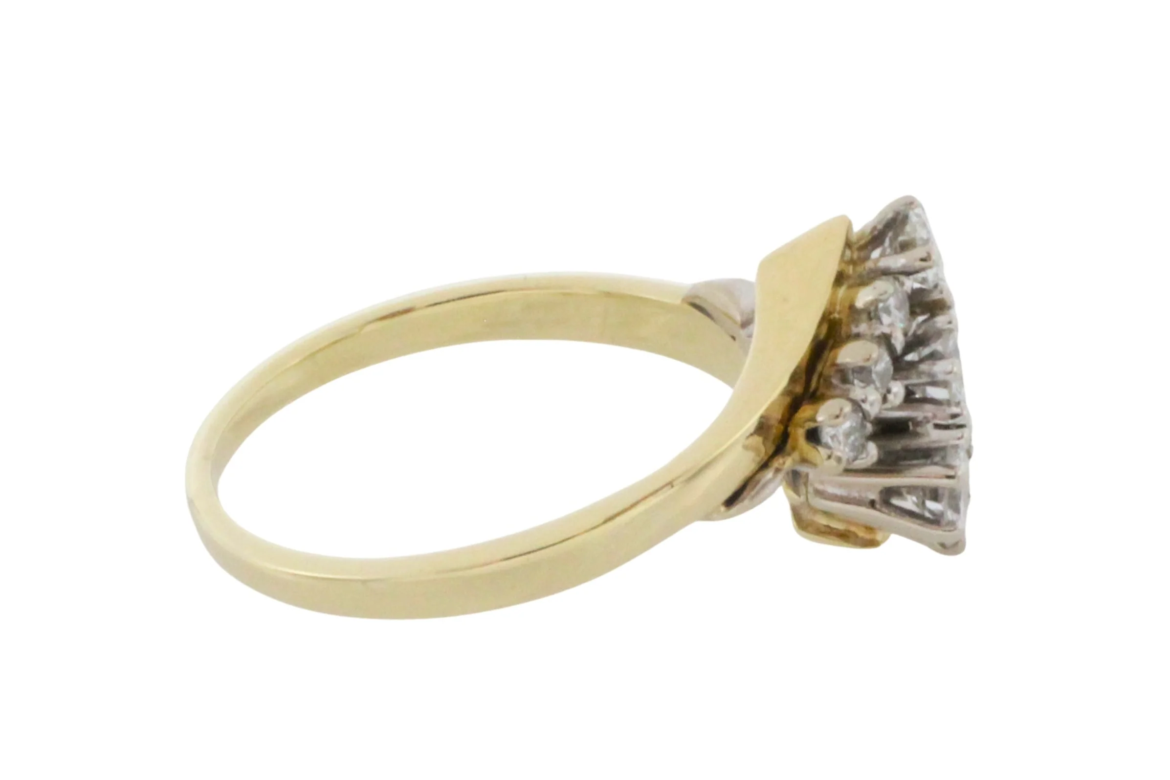Diamond zig zag ring in 18 carat gold - Image 4
