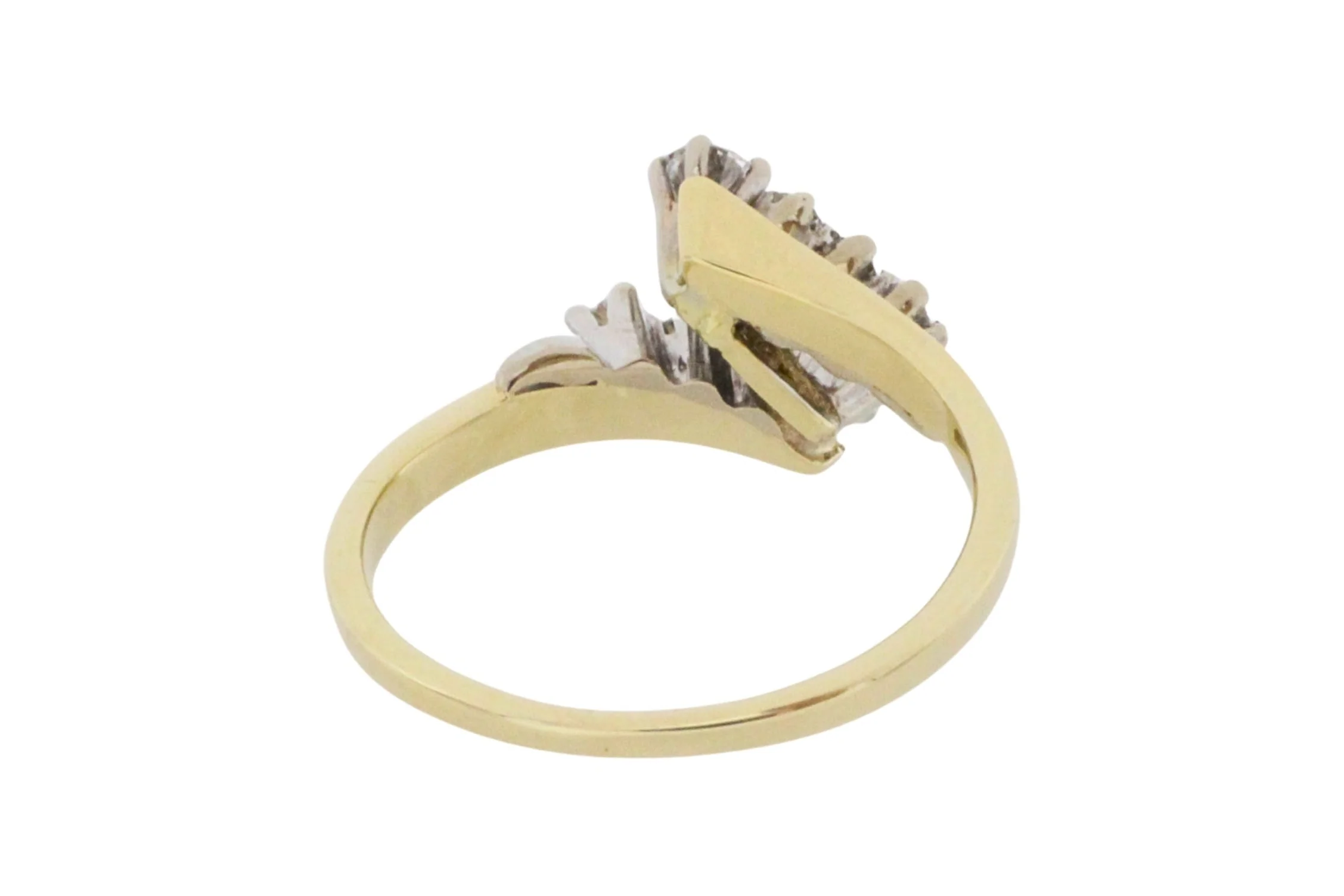Diamond zig zag ring in 18 carat gold - Image 6