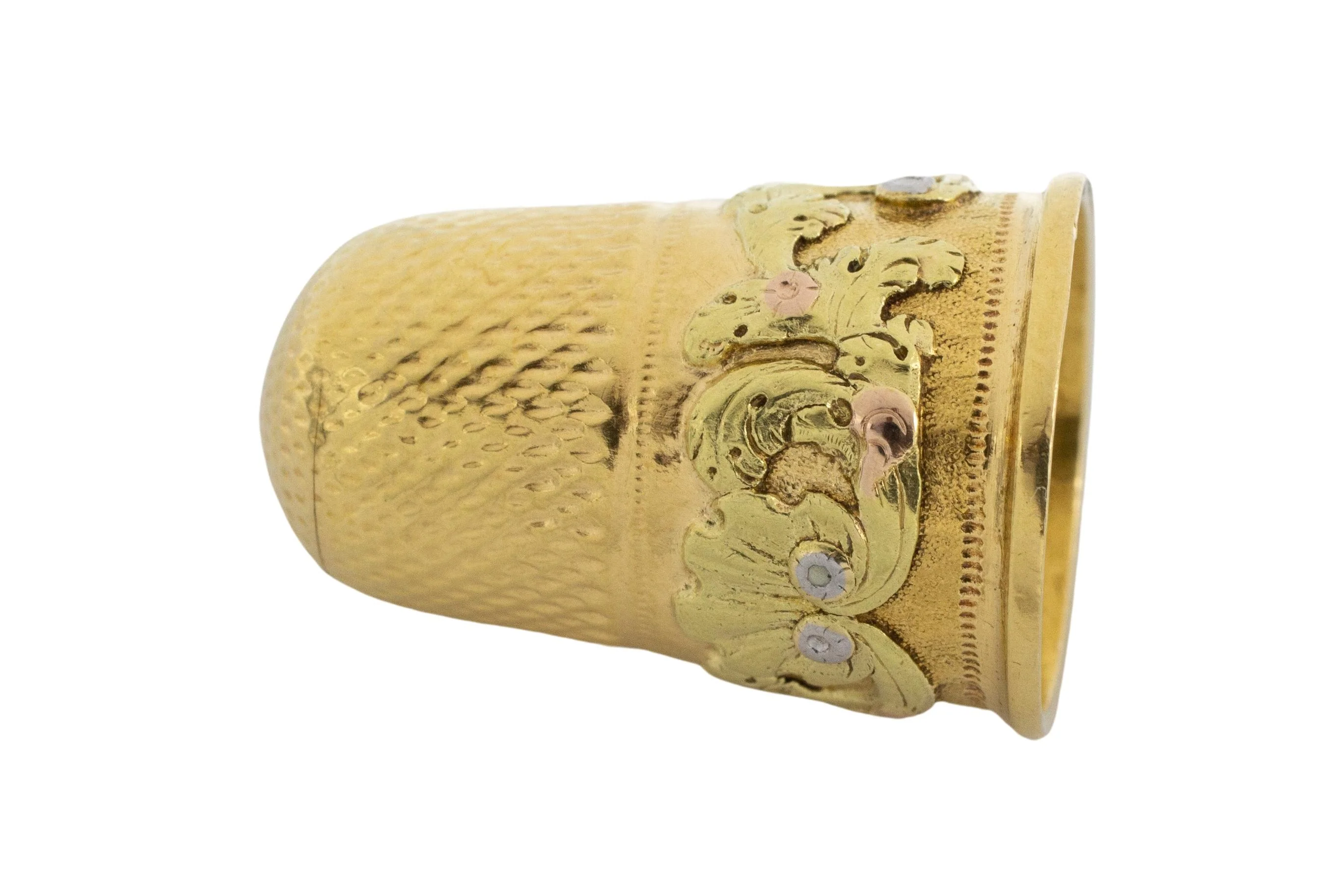 Georgian period 18 carat gold thimble from 1825 - Image 2
