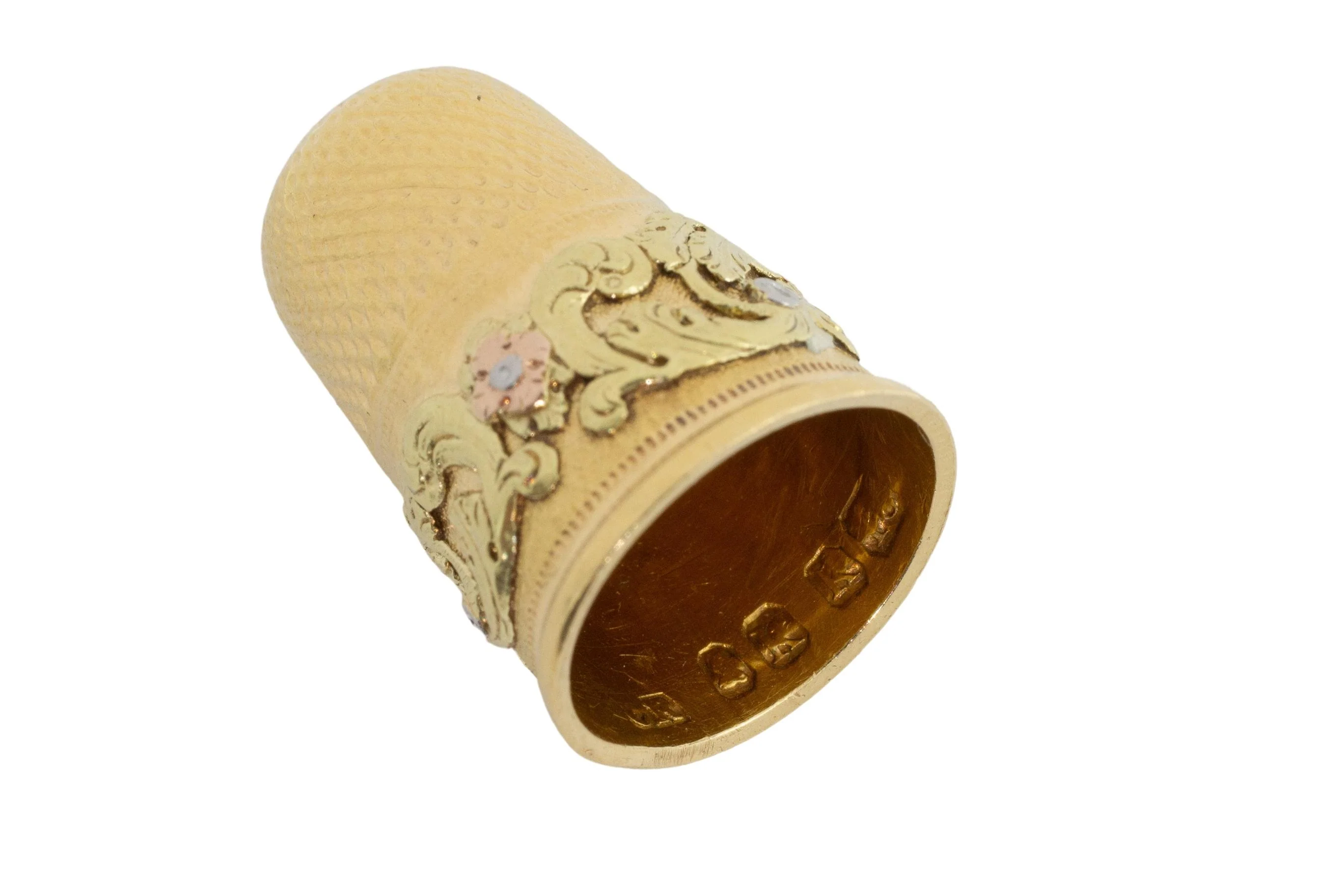 Georgian period 18 carat gold thimble from 1825 - Image 3