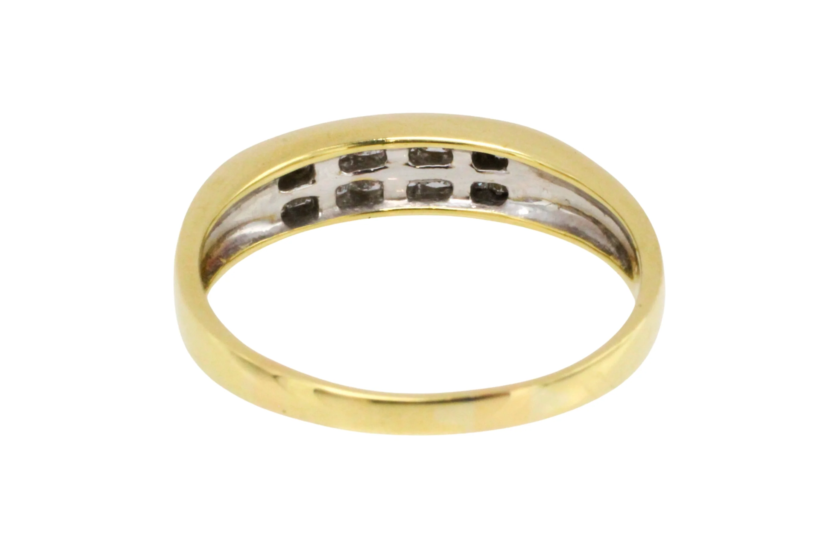 Princess cut diamond ring in 18 carat gold - Image 7