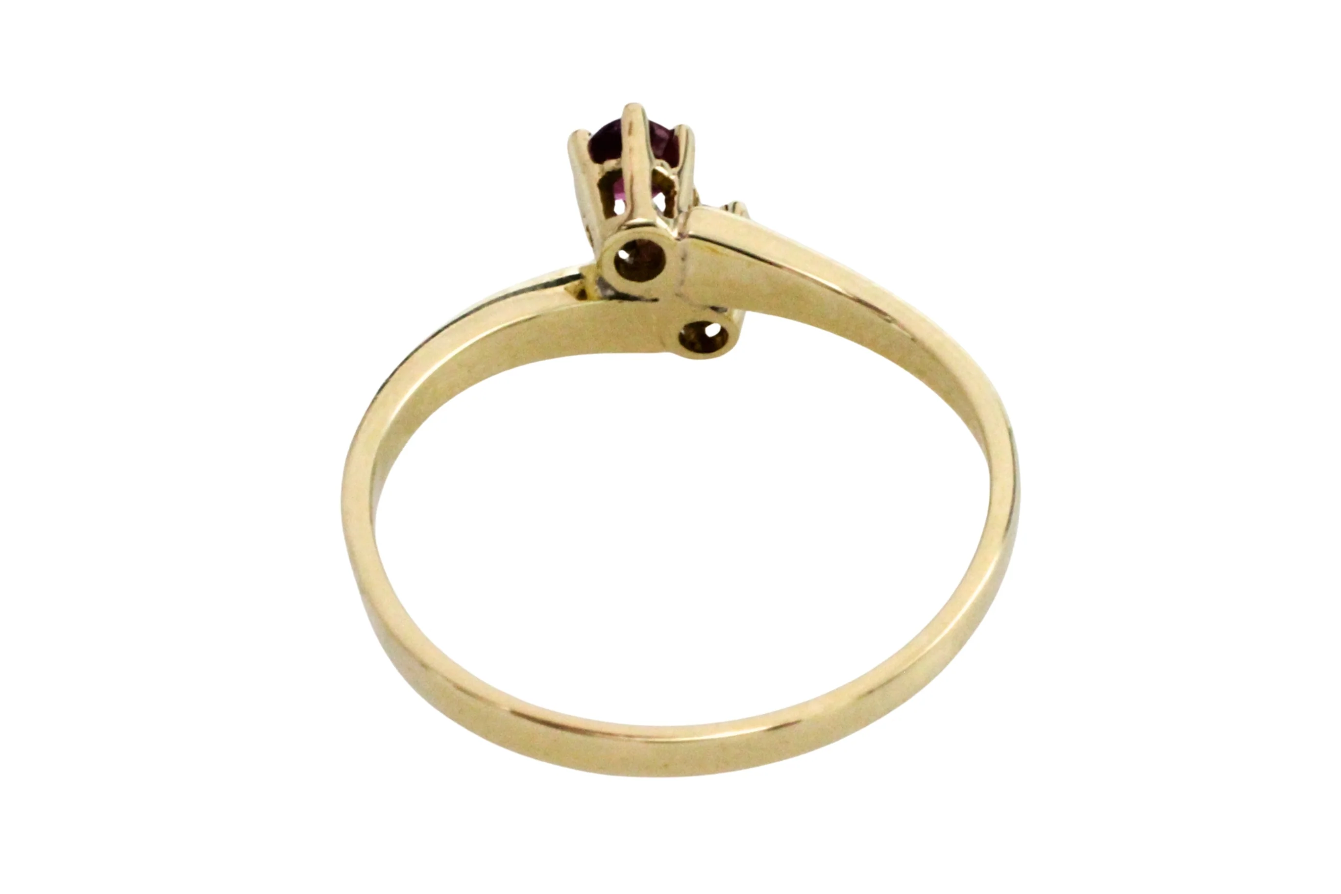 Ruby and diamond Toi et Moi ring - Image 5