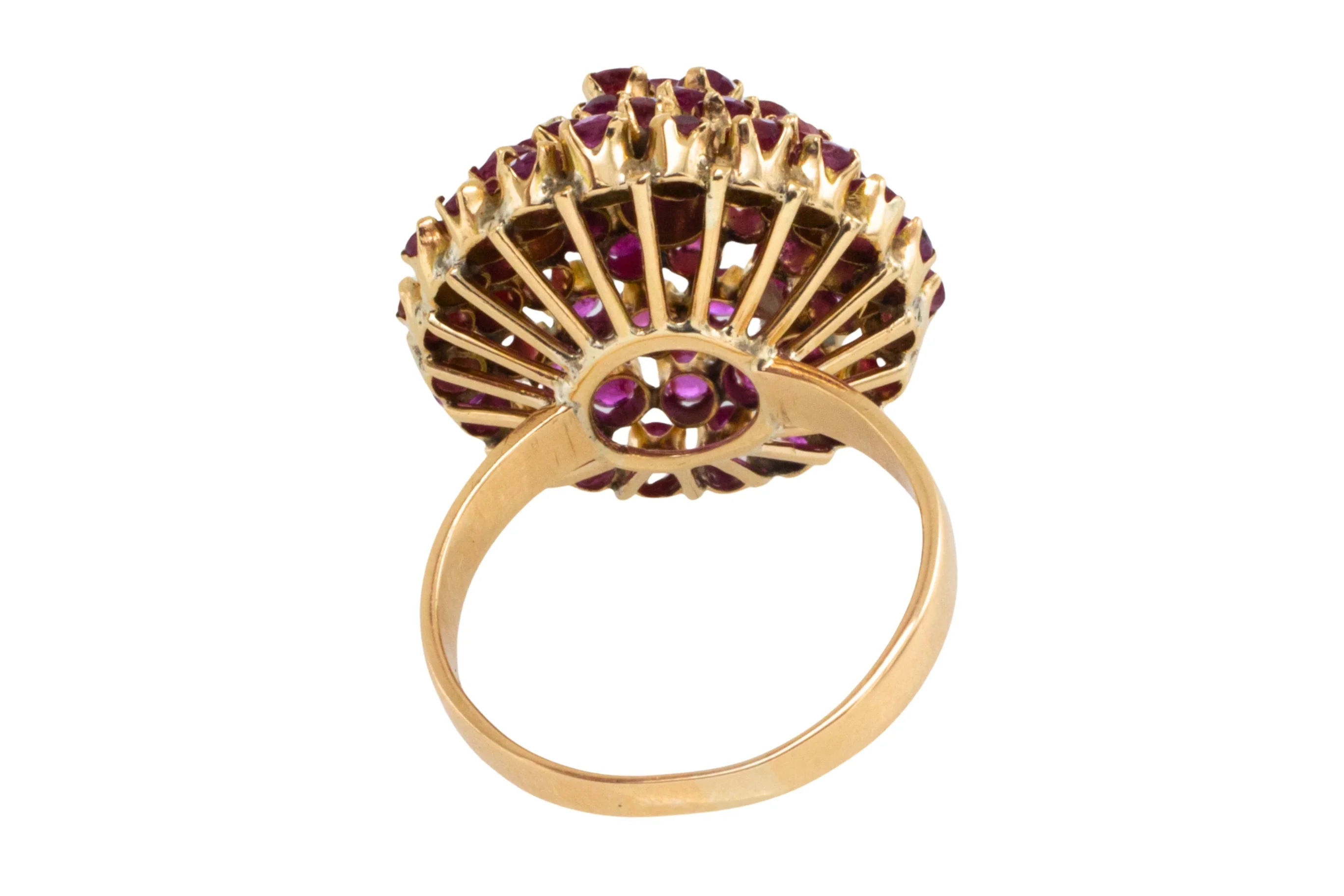 Ruby turban ring in 18 carat gold - Image 6