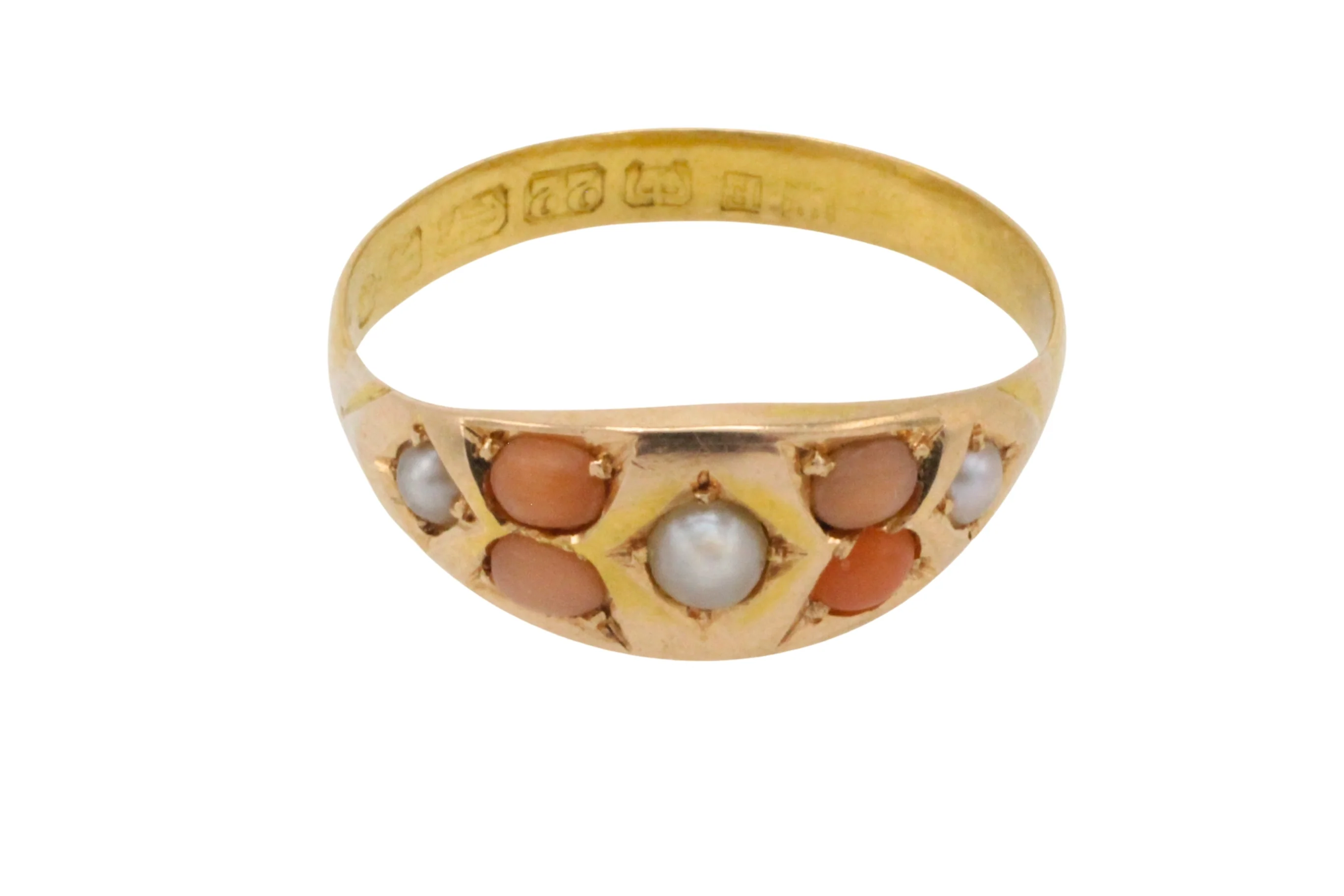 Victorian 22 carat gold ring - Image 2