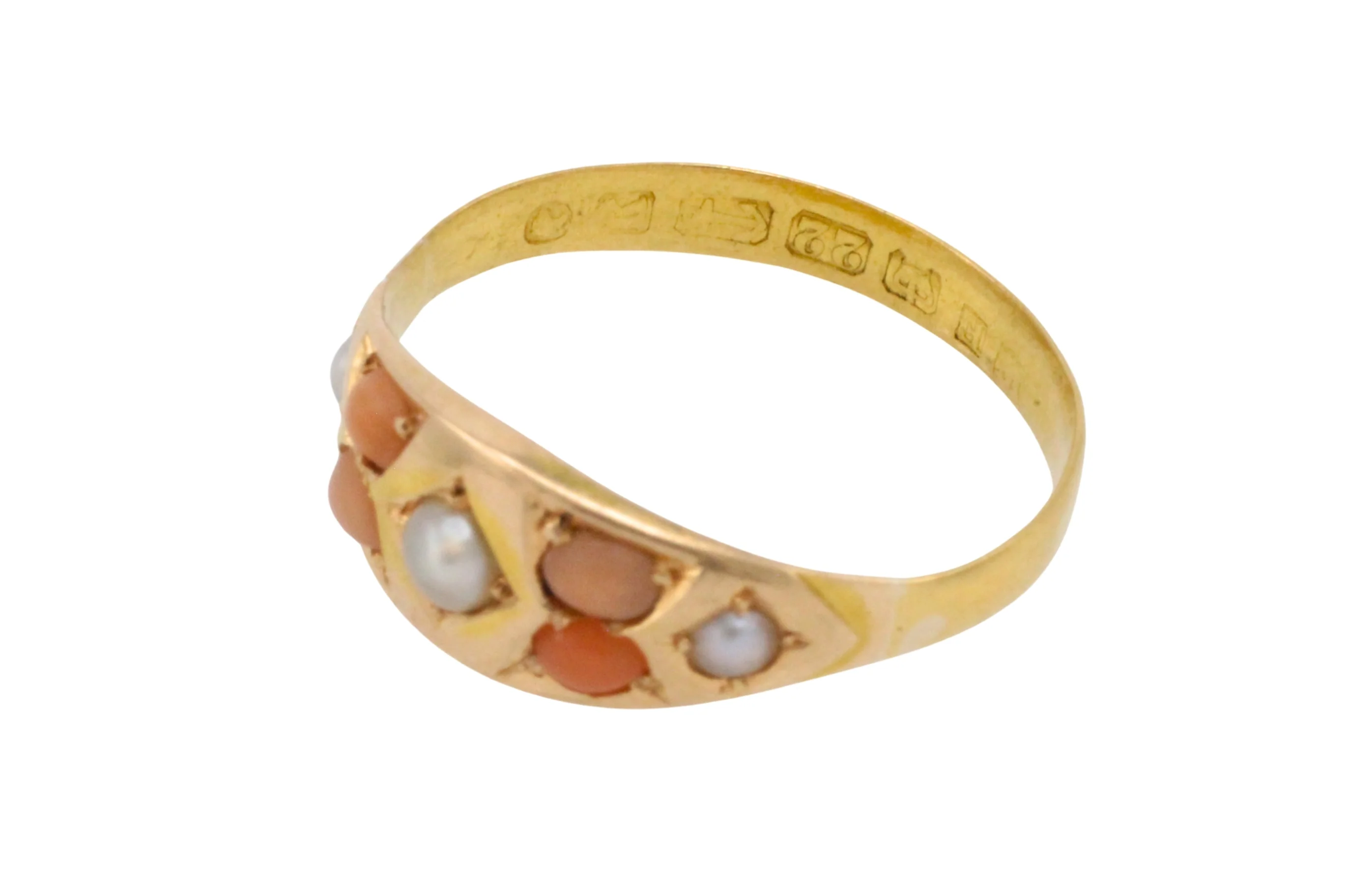 Victorian 22 carat gold ring - Image 6