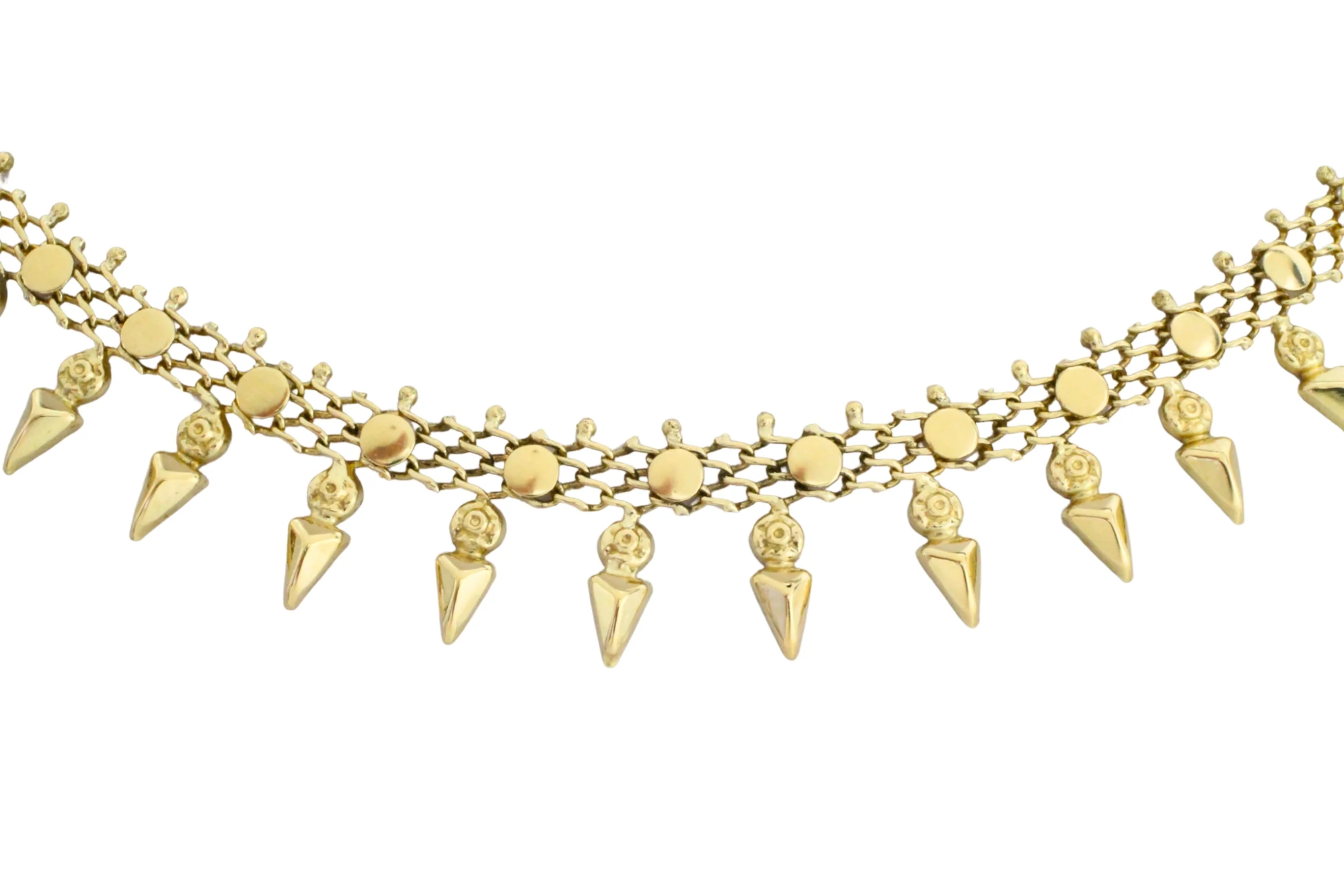 Vintage 14 carat gold collier - Image 2
