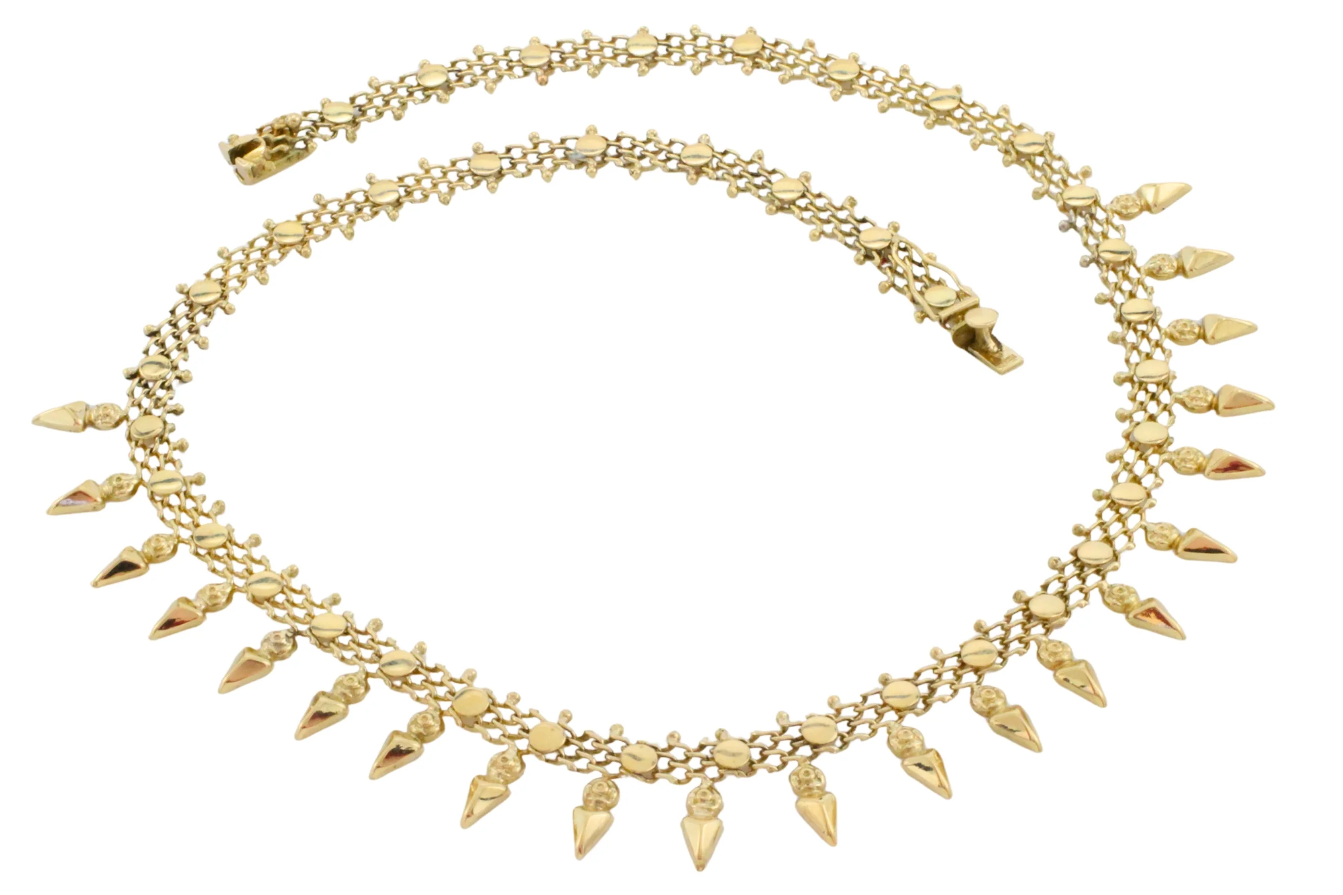 Vintage 14 carat gold collier - Image 4