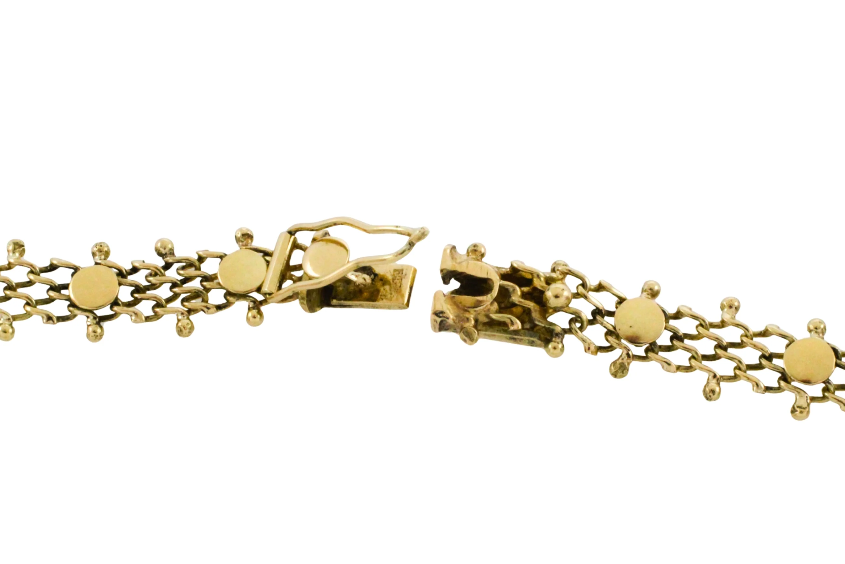 Vintage 14 carat gold collier - Image 5