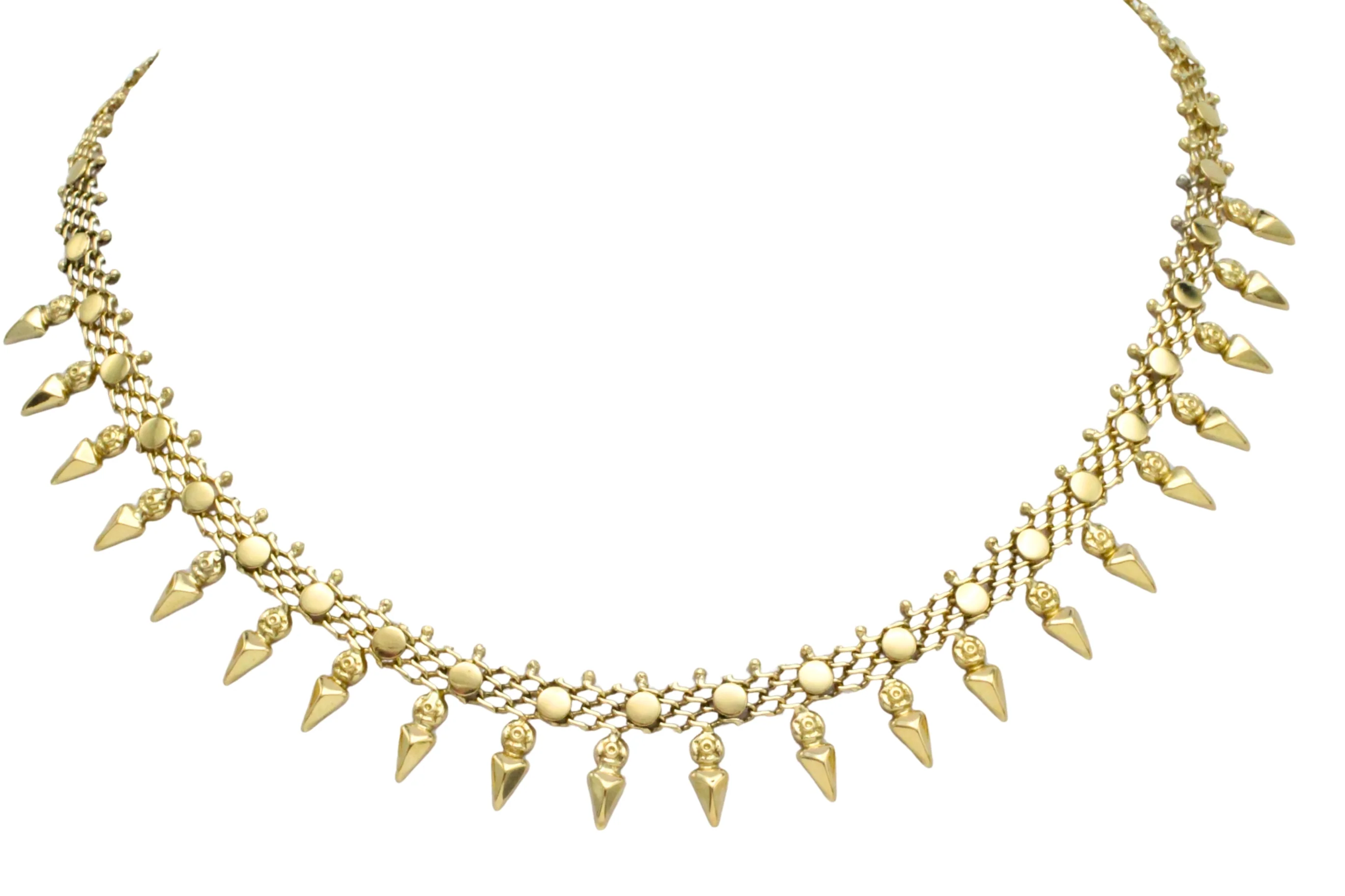 Vintage 14 carat gold collier - Image 6