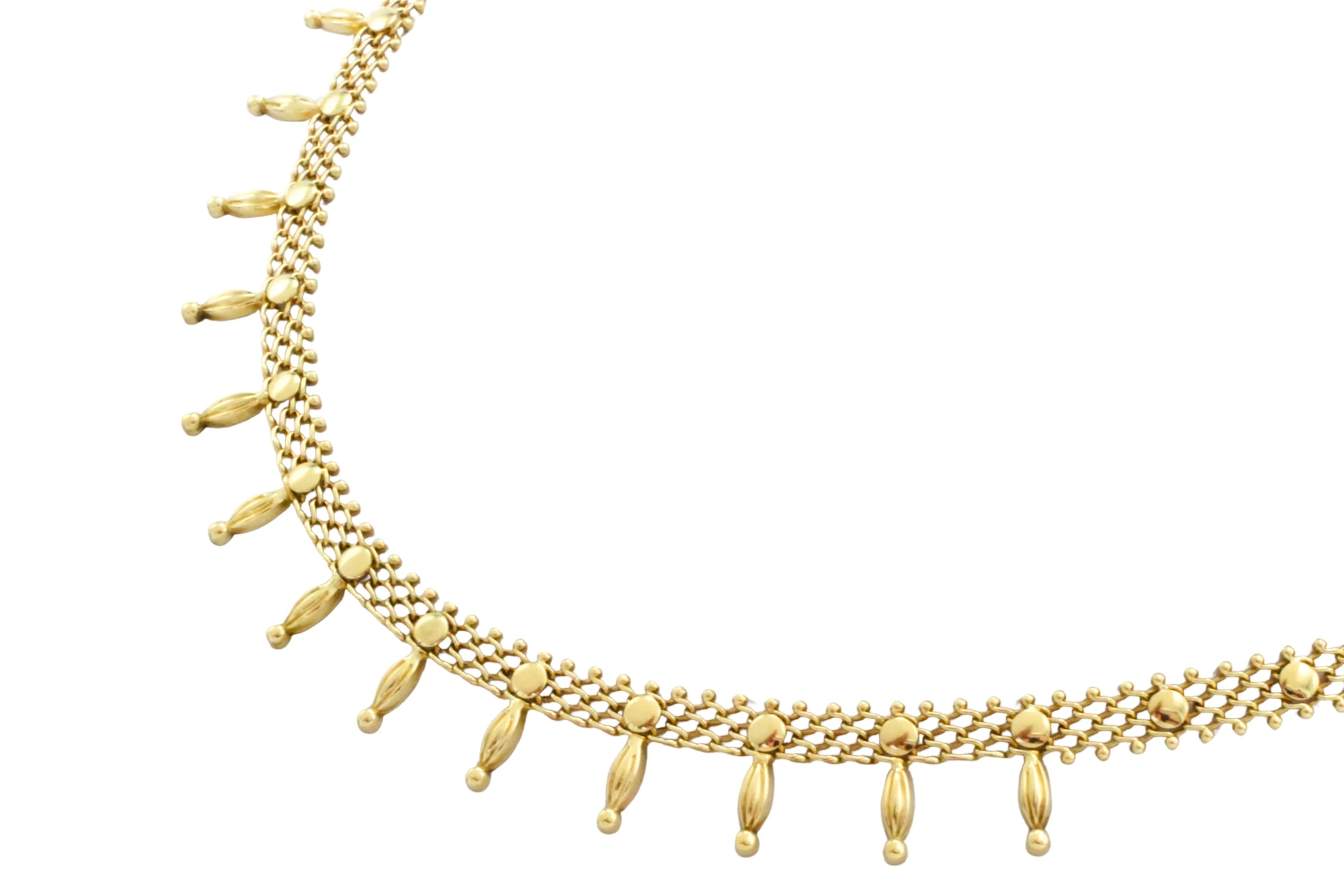 Vintage 14 carat gold collier - Image 5