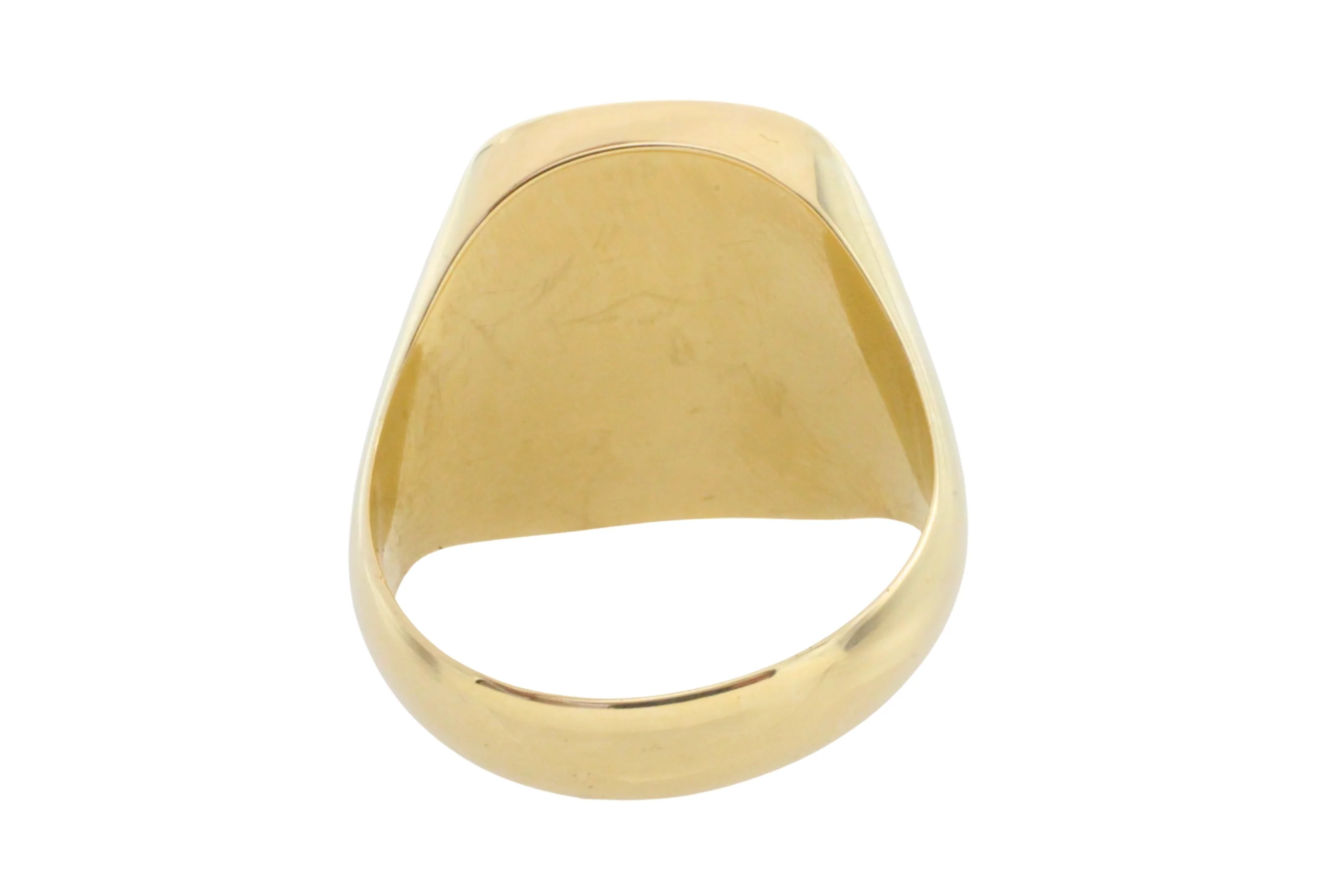 Vintage signet agate intaglio ring in 14 carat gold - Image 4