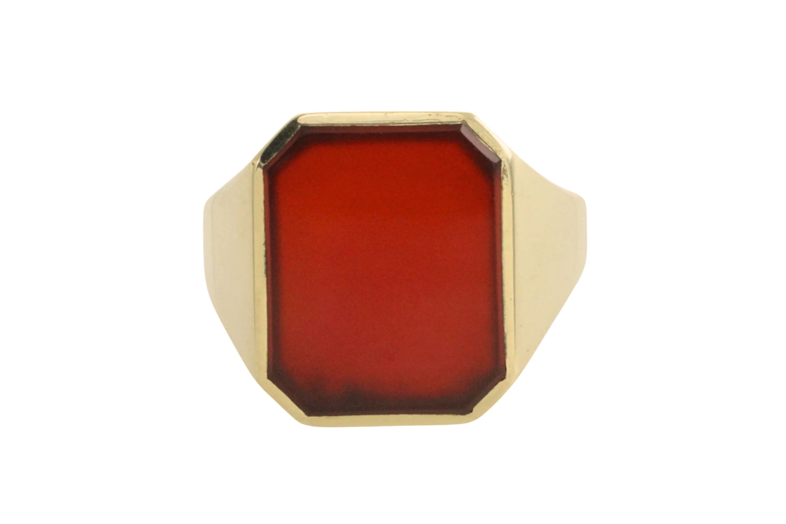 Vintage Dutch carnelian signet ring - Image 3