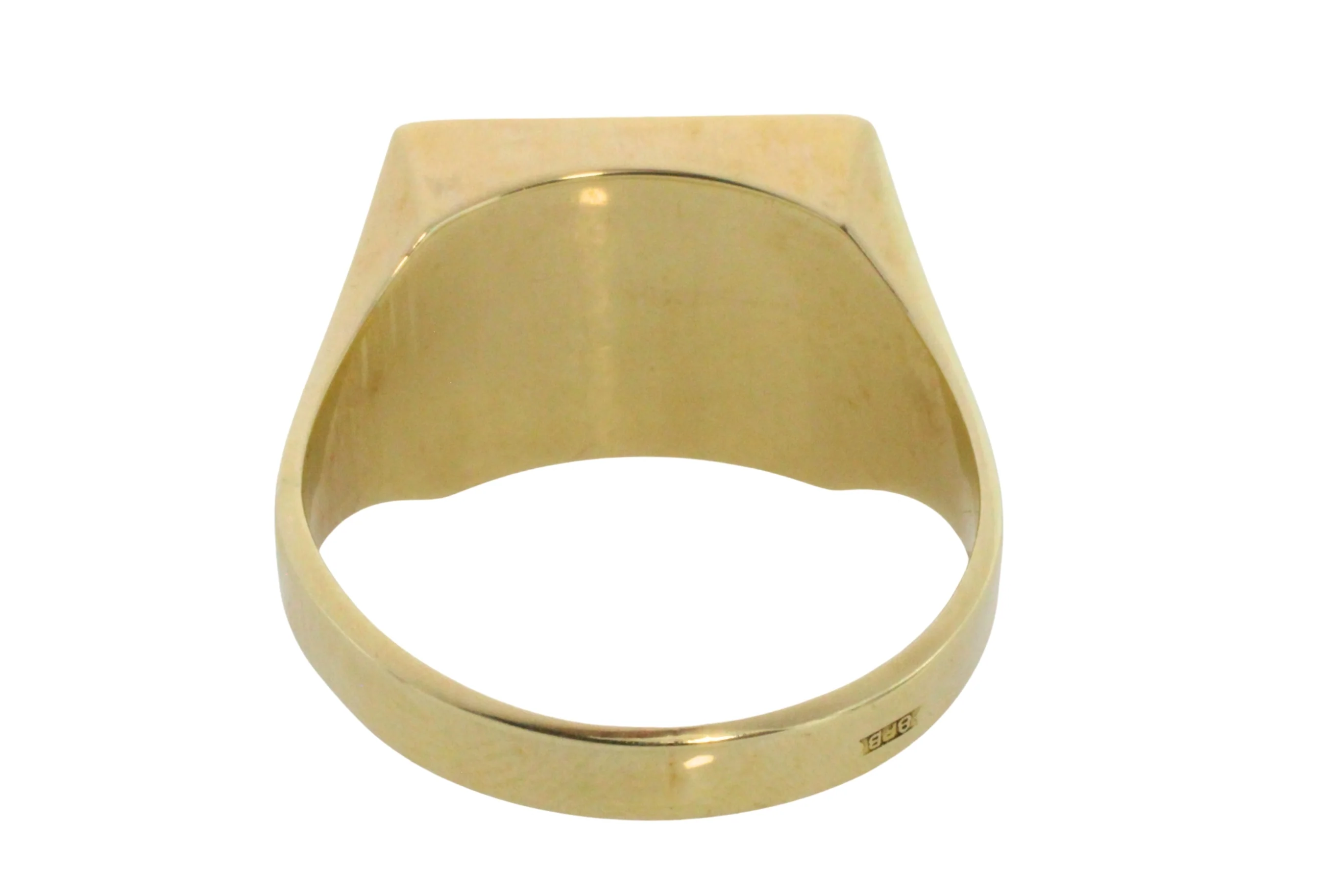 Vintage signet ring in 14 carat gold - Image 5